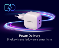 Silver Monkey Ładowarka GaN Smart Duo 48W PD Biała - 1417245 - zdjęcie 3